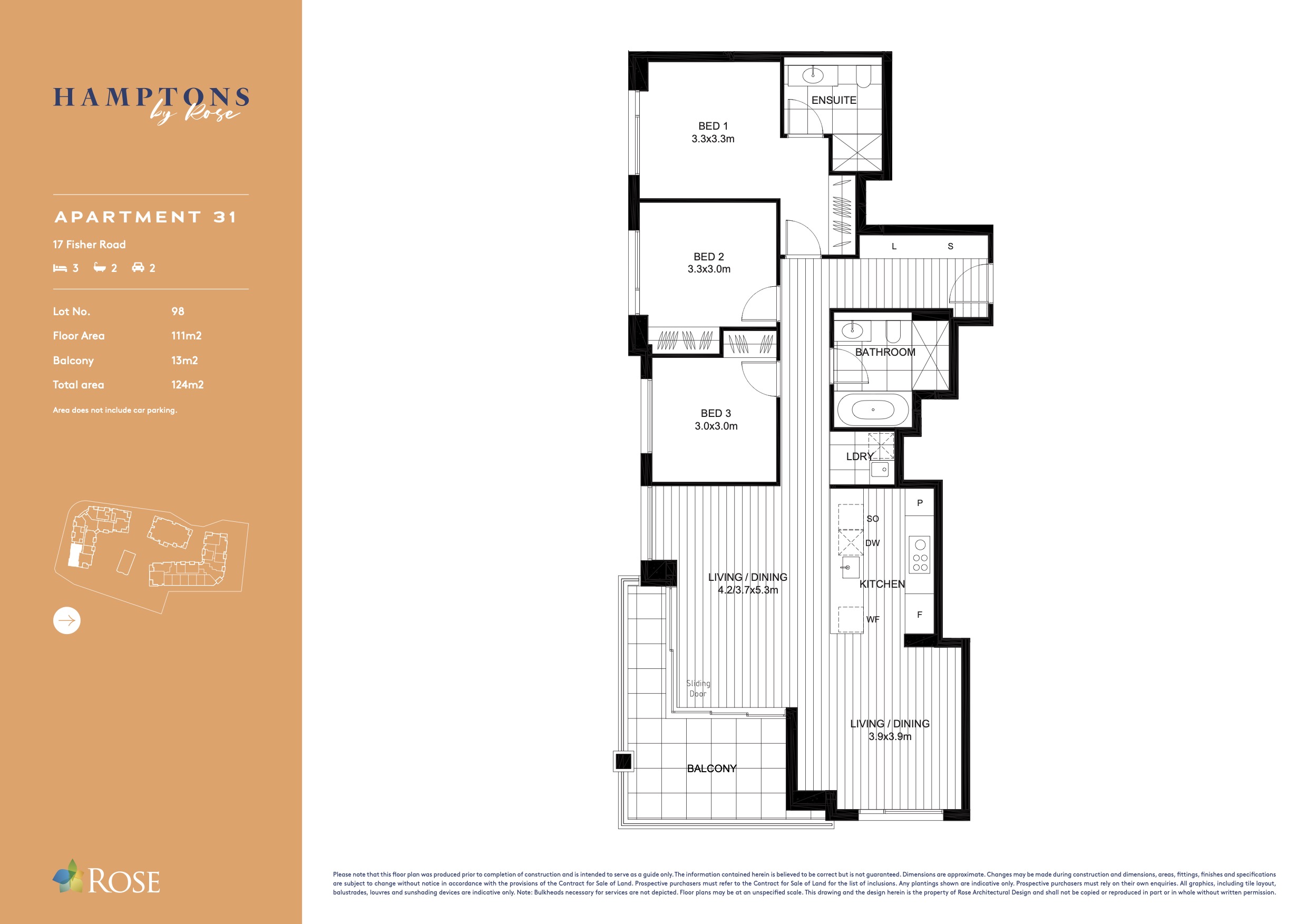 Hamptons Floorplan 3117