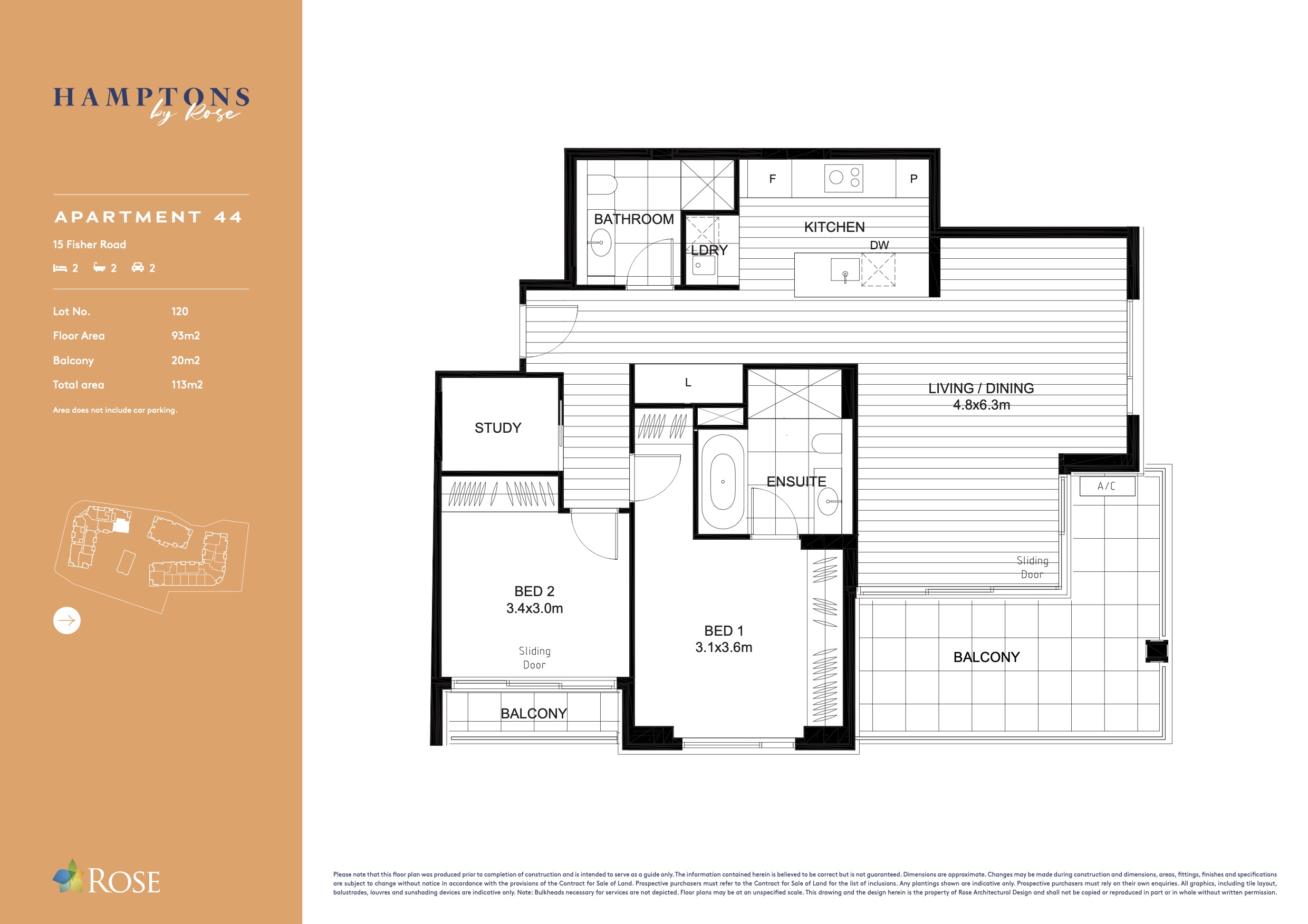 Hamptons Floorplan 4415